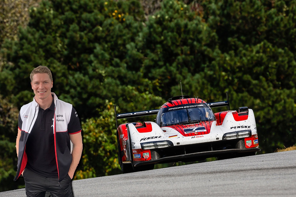 Josef Newgarden jumped from Indycar to Porsche's 963 for Petit