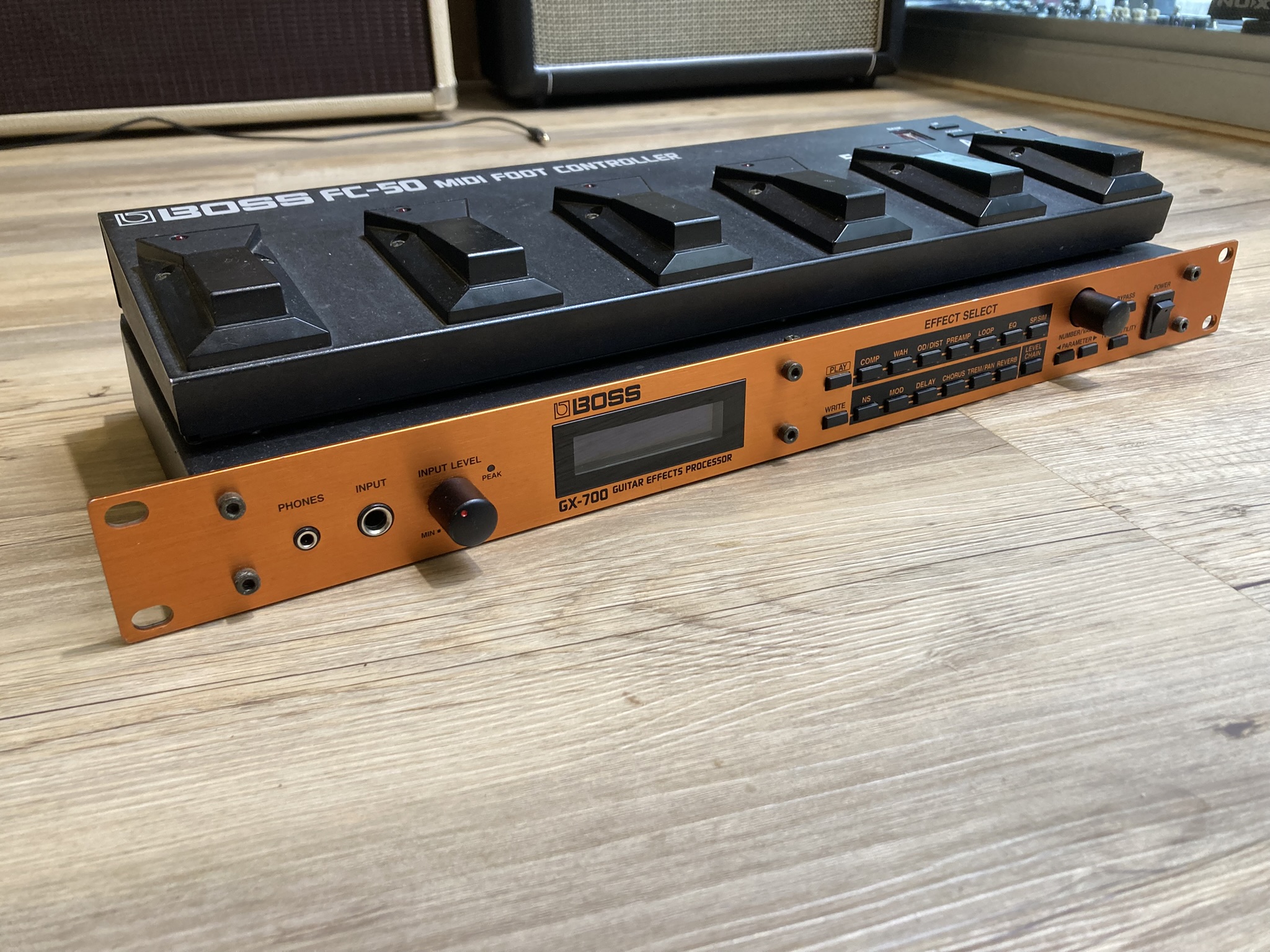 ①BOSS GX-700+FC50 ①BOSS GX-700+FC50 ①BOSS GX-700+FC50