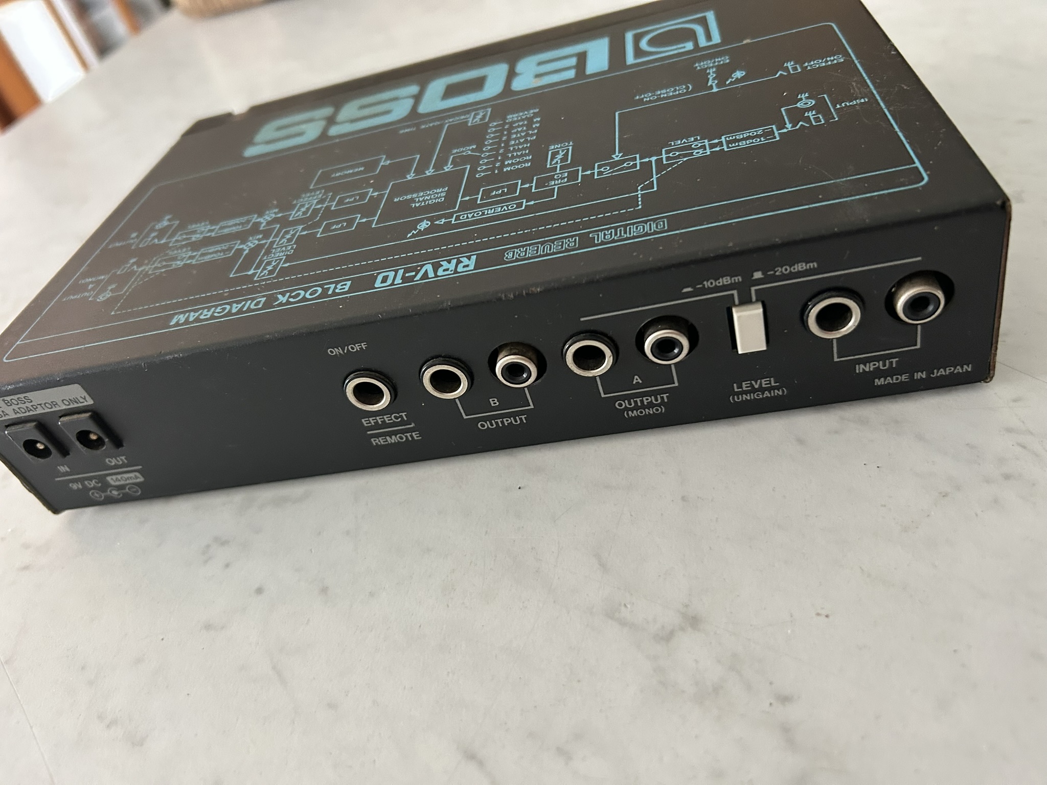 RRV-10 Digital Reverb - Boss RRV-10 Digital Reverb - Audiofanzine