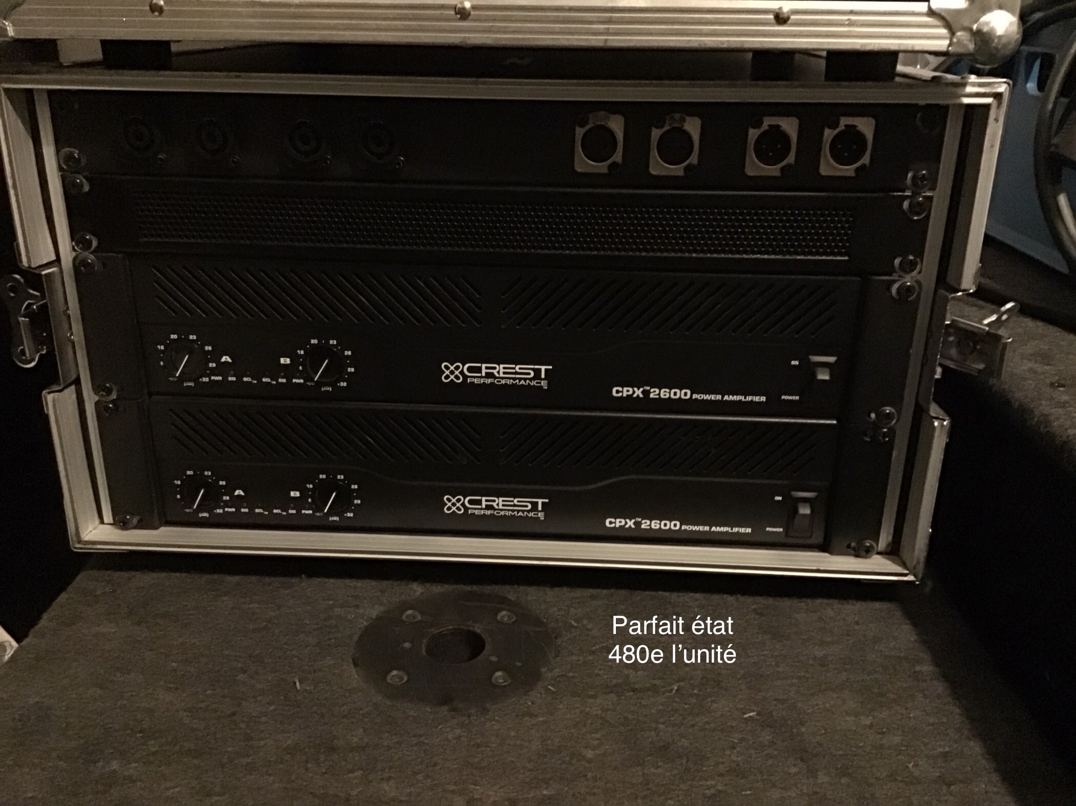 CPX 2600 - Crest Audio CPX 2600 - Audiofanzine