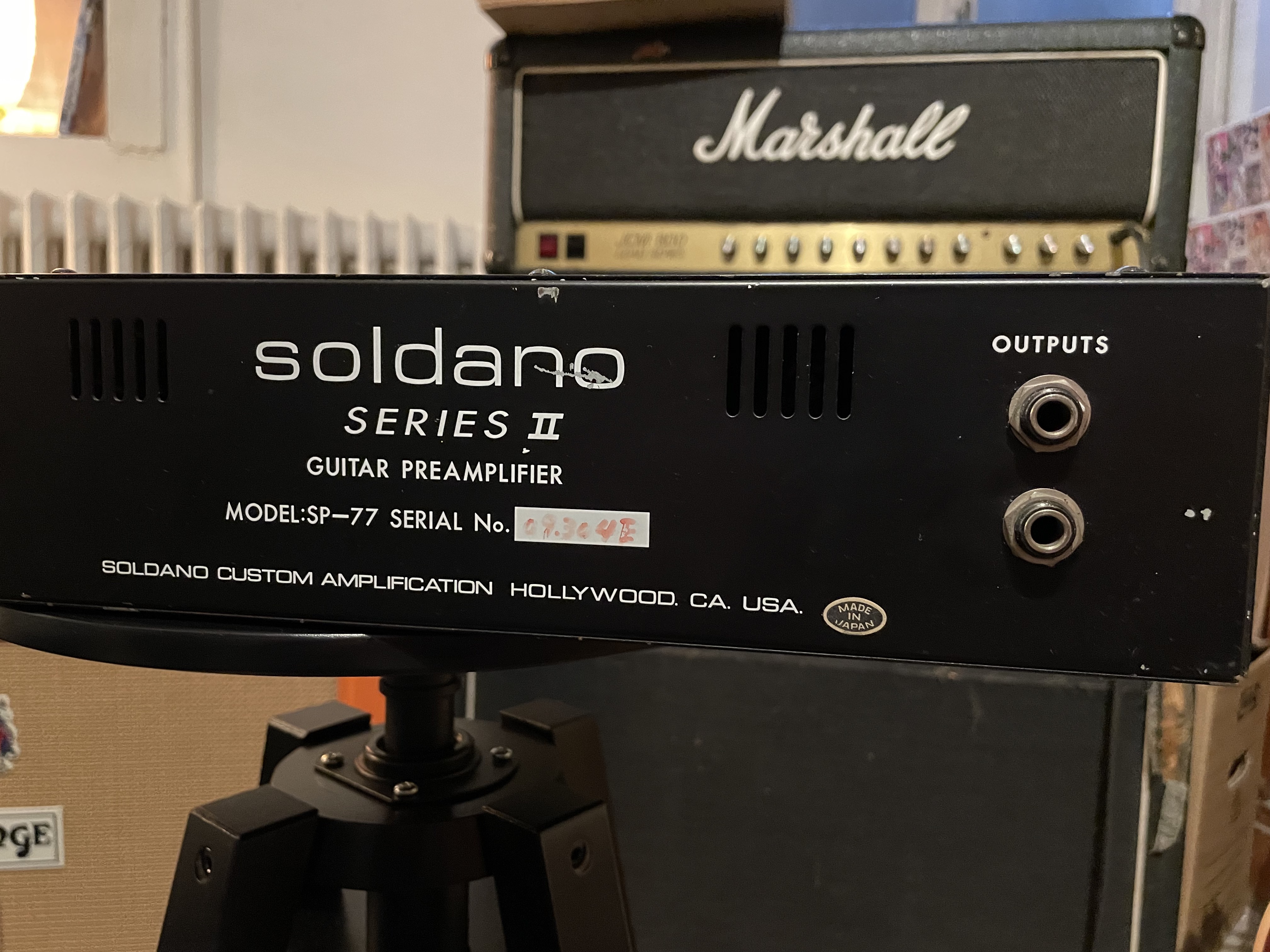 SP-77 Series II (Made in Japan) Soldano - Audiofanzine