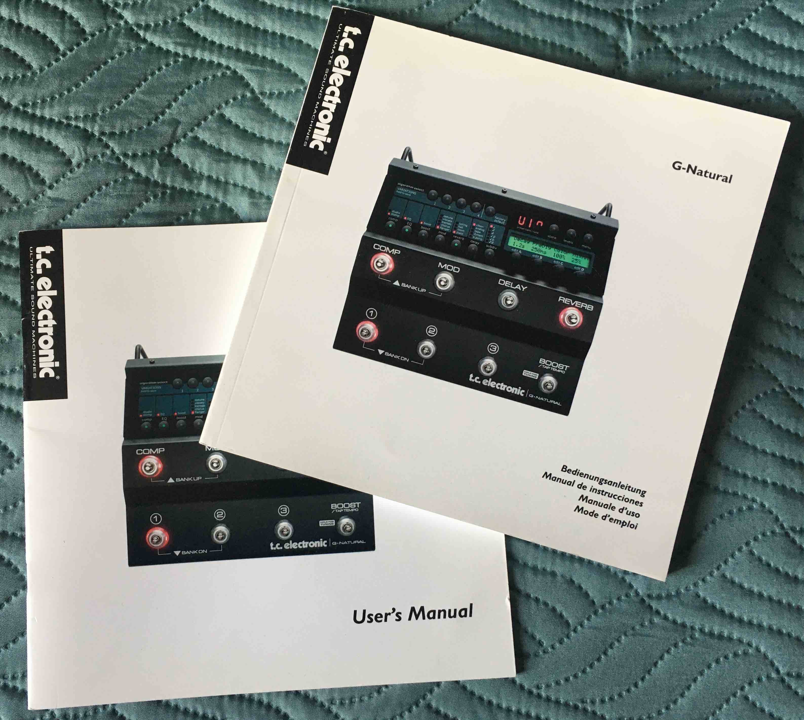 G-Natural - TC Electronic G-Natural - Audiofanzine