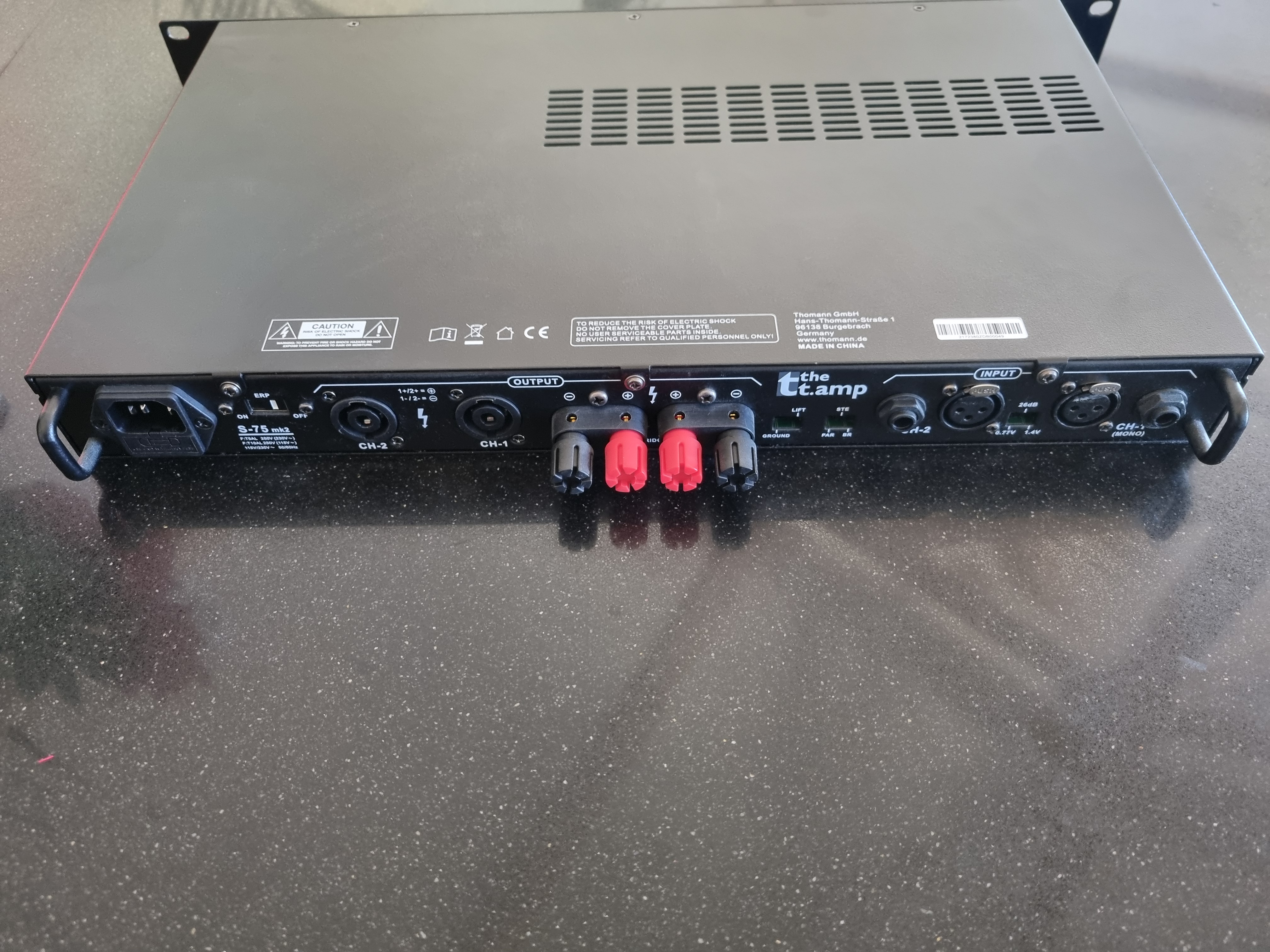 S-75 mk2 - The t.amp S-75 mk2 - Audiofanzine