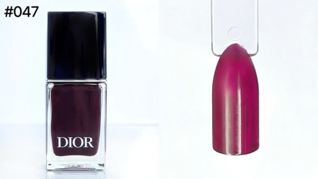 ディオール/Dior＞のネイル全色スウォッチ｜人気TOP3*のカラーは？