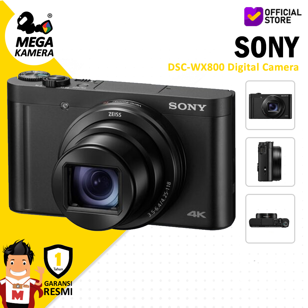 Sony Cyber-shot DSC-WX800 Digital Pocket Camera – Megakamera.com