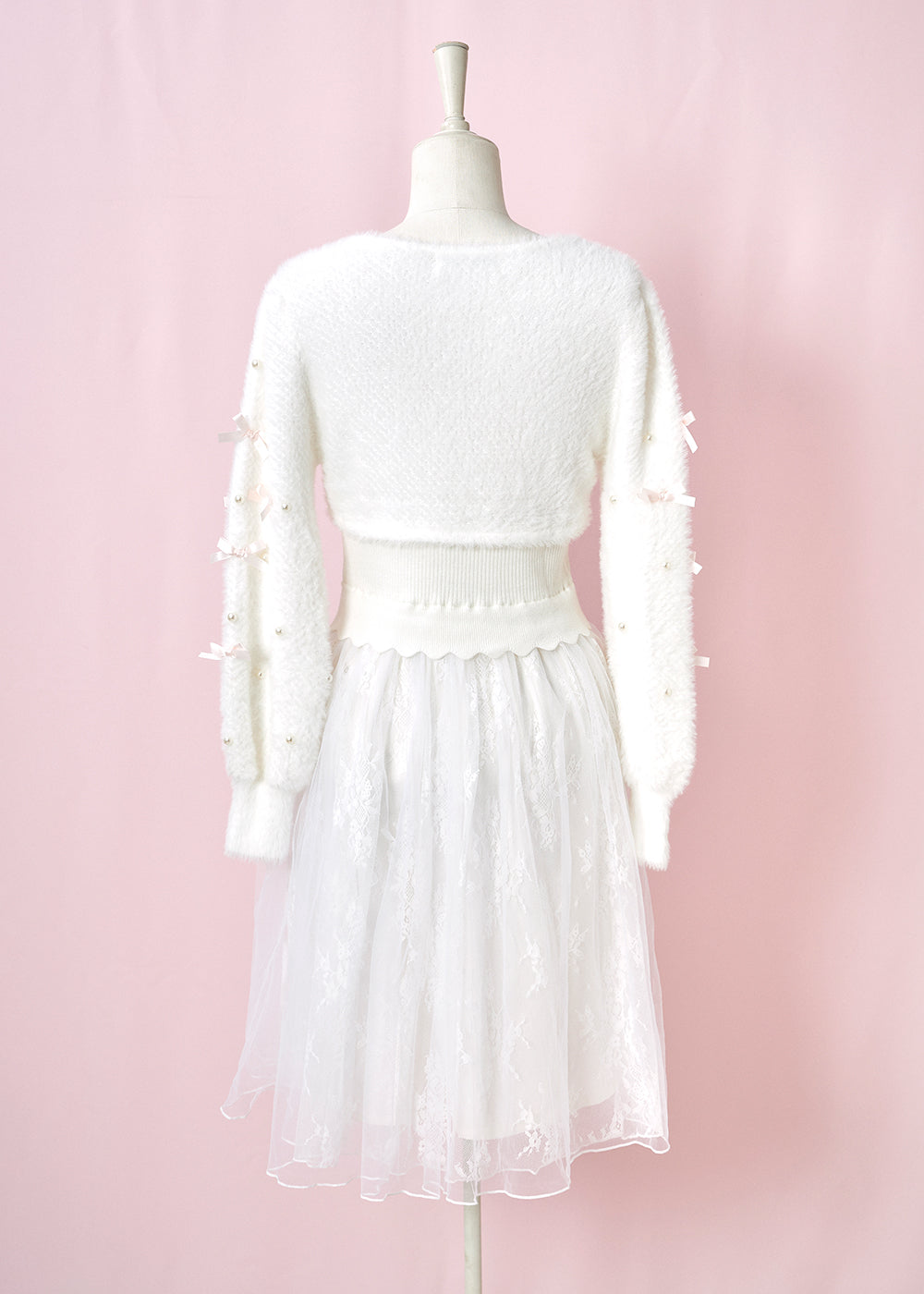 Melty fluffy knit ワンピース – mellfy memory