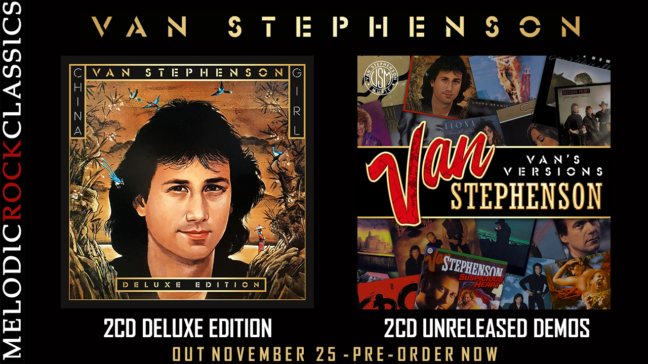 MelodicRock Classics: PRE-ORDER VAN STEPHENSON - Limited Reissues