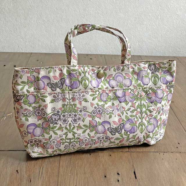 LIBERTY FABRICS リバティプリントを使ったバッグインバッグ＜Orchard