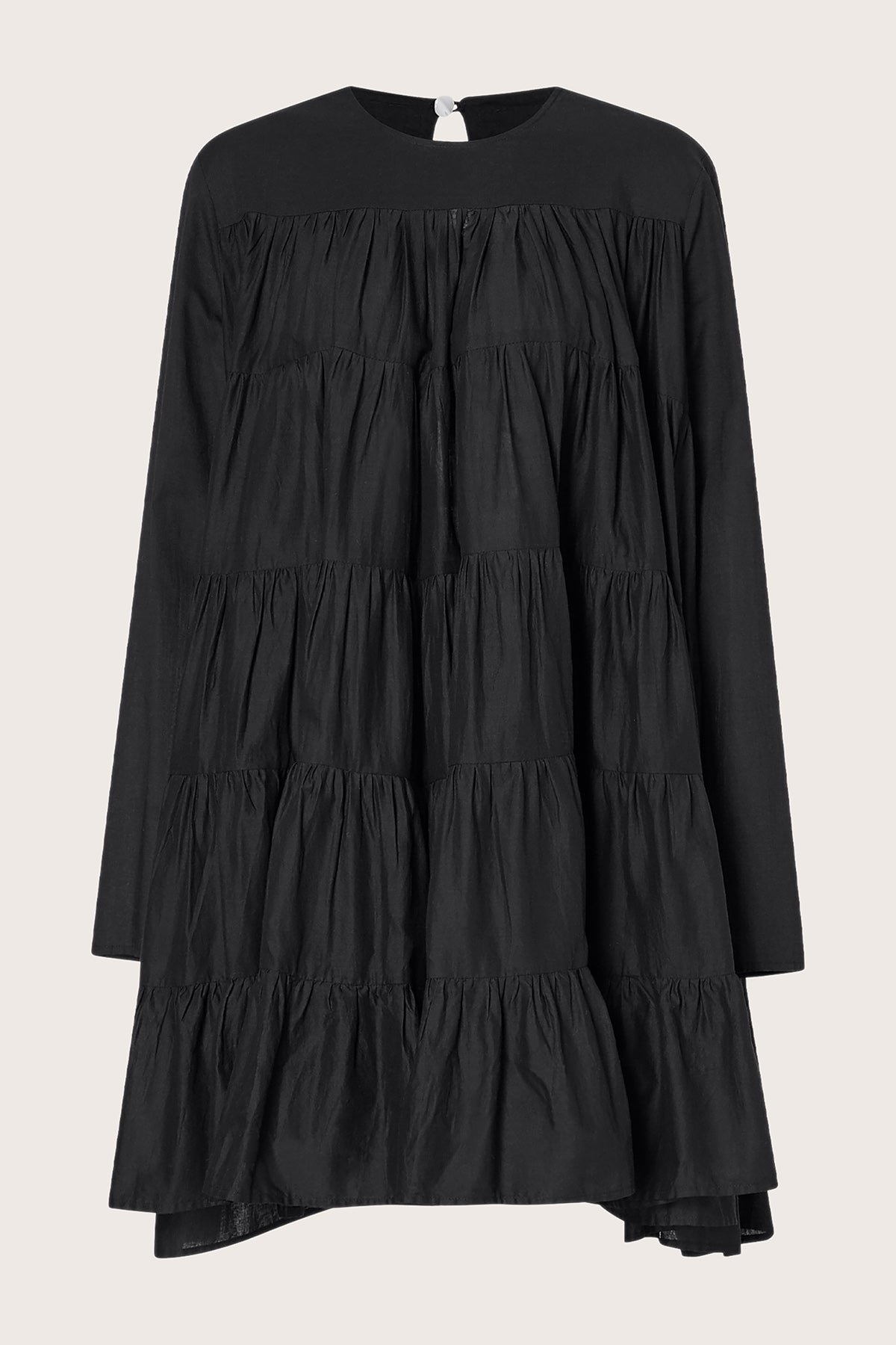 Merlette Soliman Tiered Dress in Black