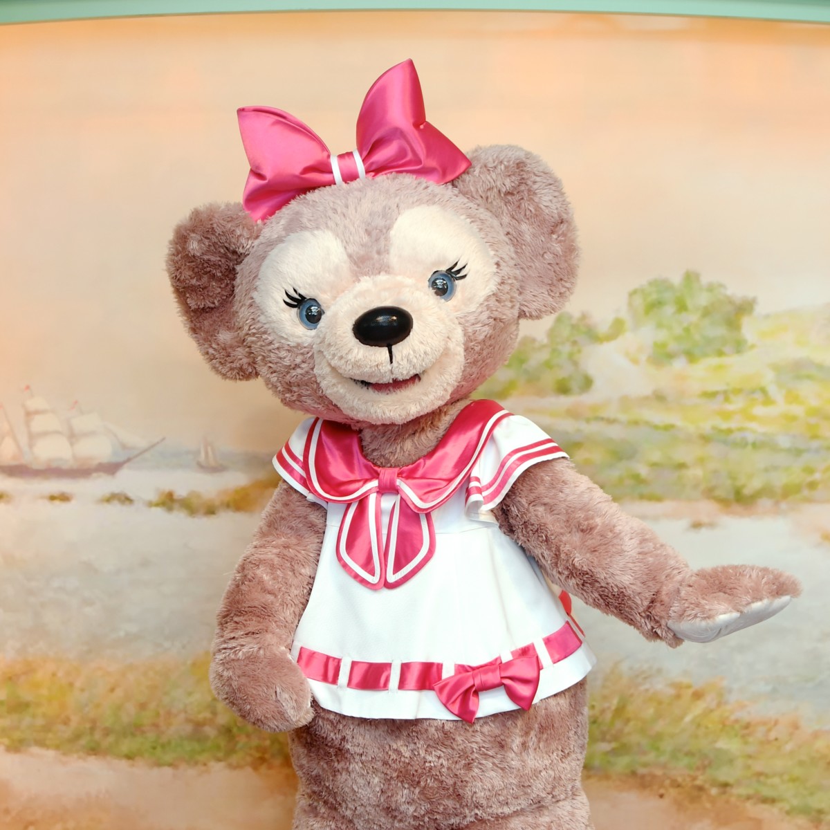 ダッフィーの秋のぼうけん”のかわいい台紙も！ダッフィー・シェリー