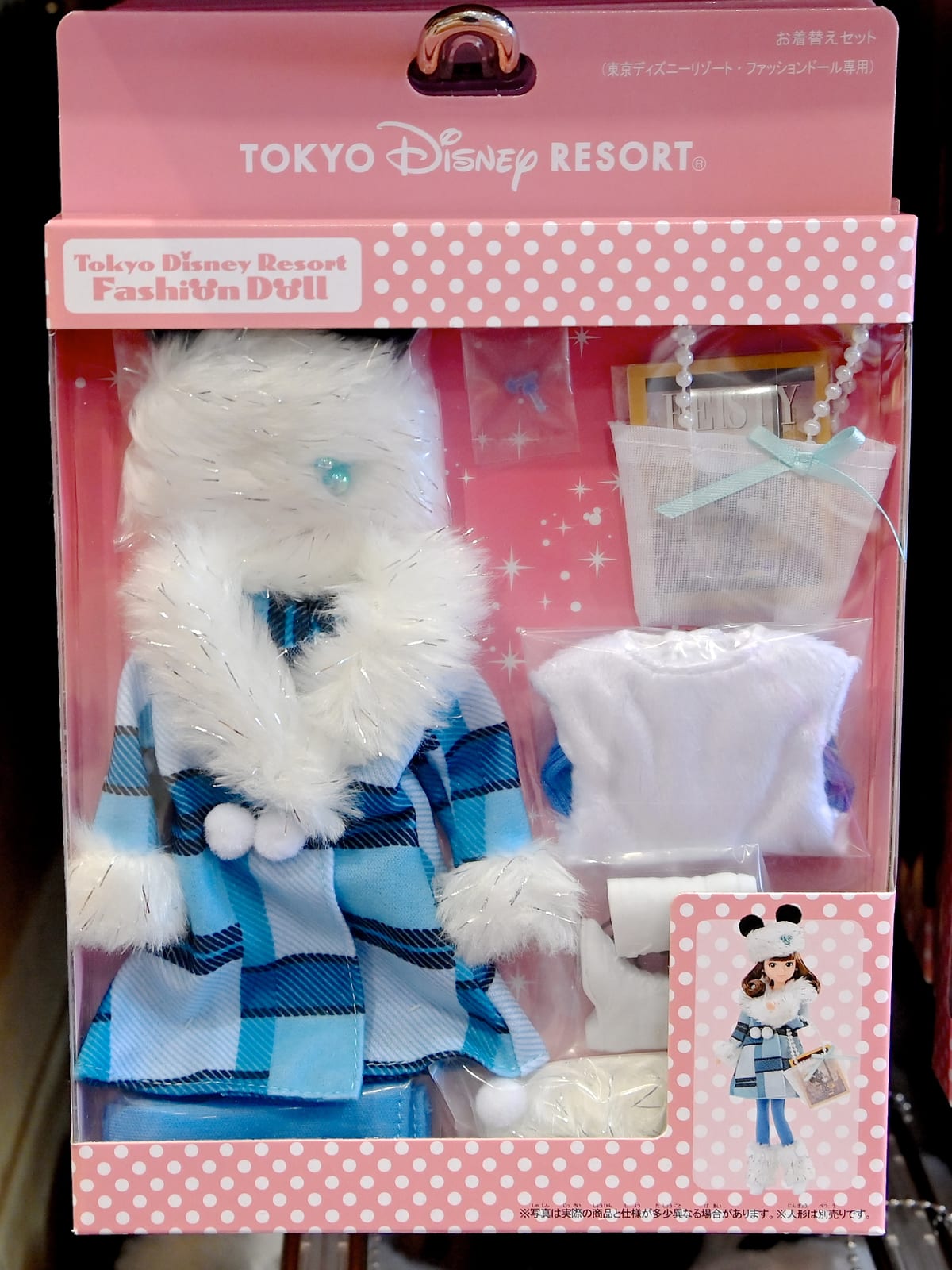 冬コスチュームのミニーマウス！東京ディズニーランド「ミニーの