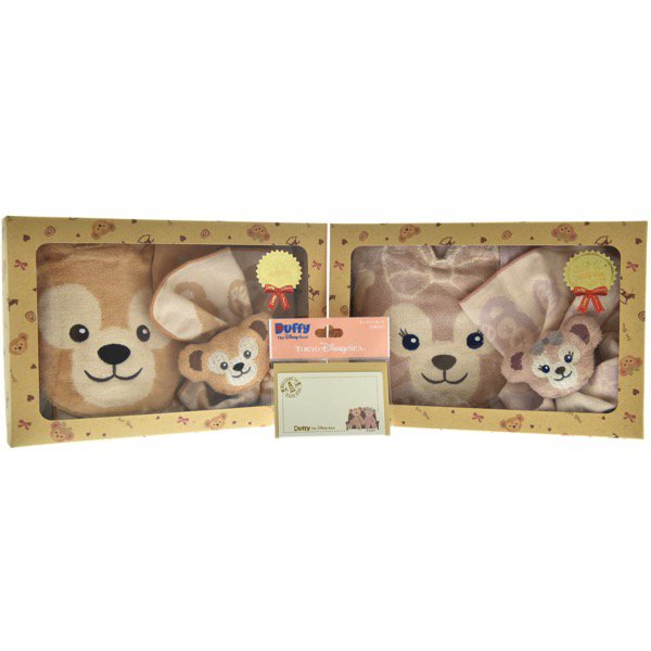 可愛い出産ギフトも登場☆ダッフィー＆シェリーメイのベビーギフトセット -