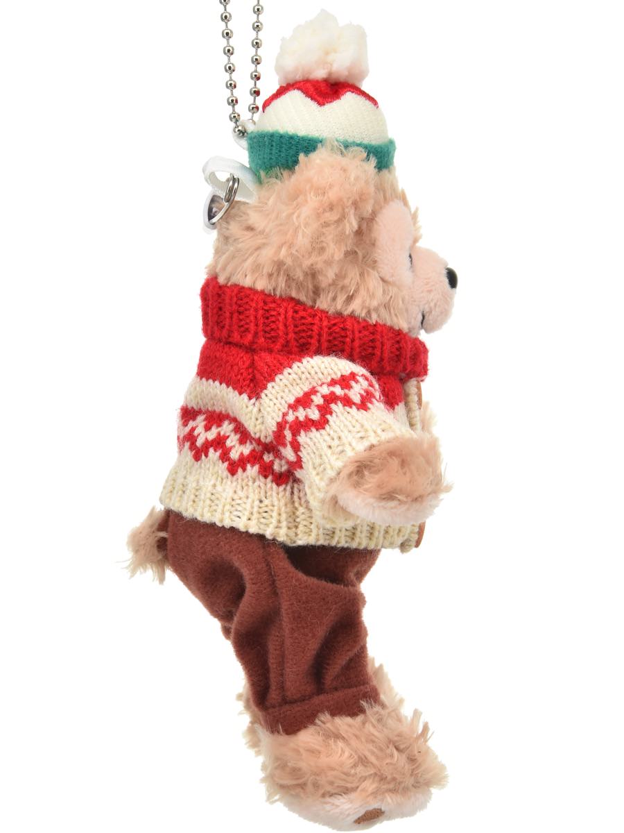 ベリーメリースノータイム☆ダッフィーのクリスマス2015ぬいぐるみバッジ -