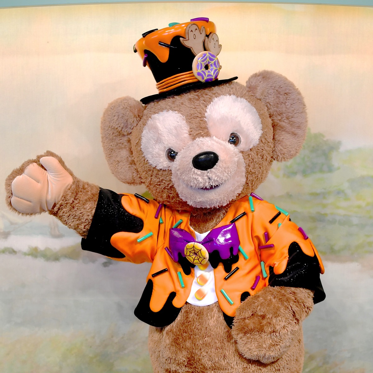 お菓子に仮装したダッフィー＆シェリーメイ！東京ディズニーシー