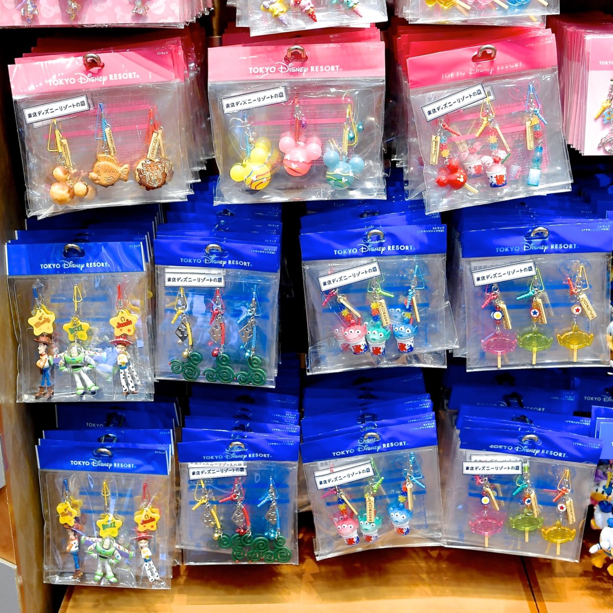 お祭りメニューモチーフ！東京ディズニーリゾートの夏ストラップセット -