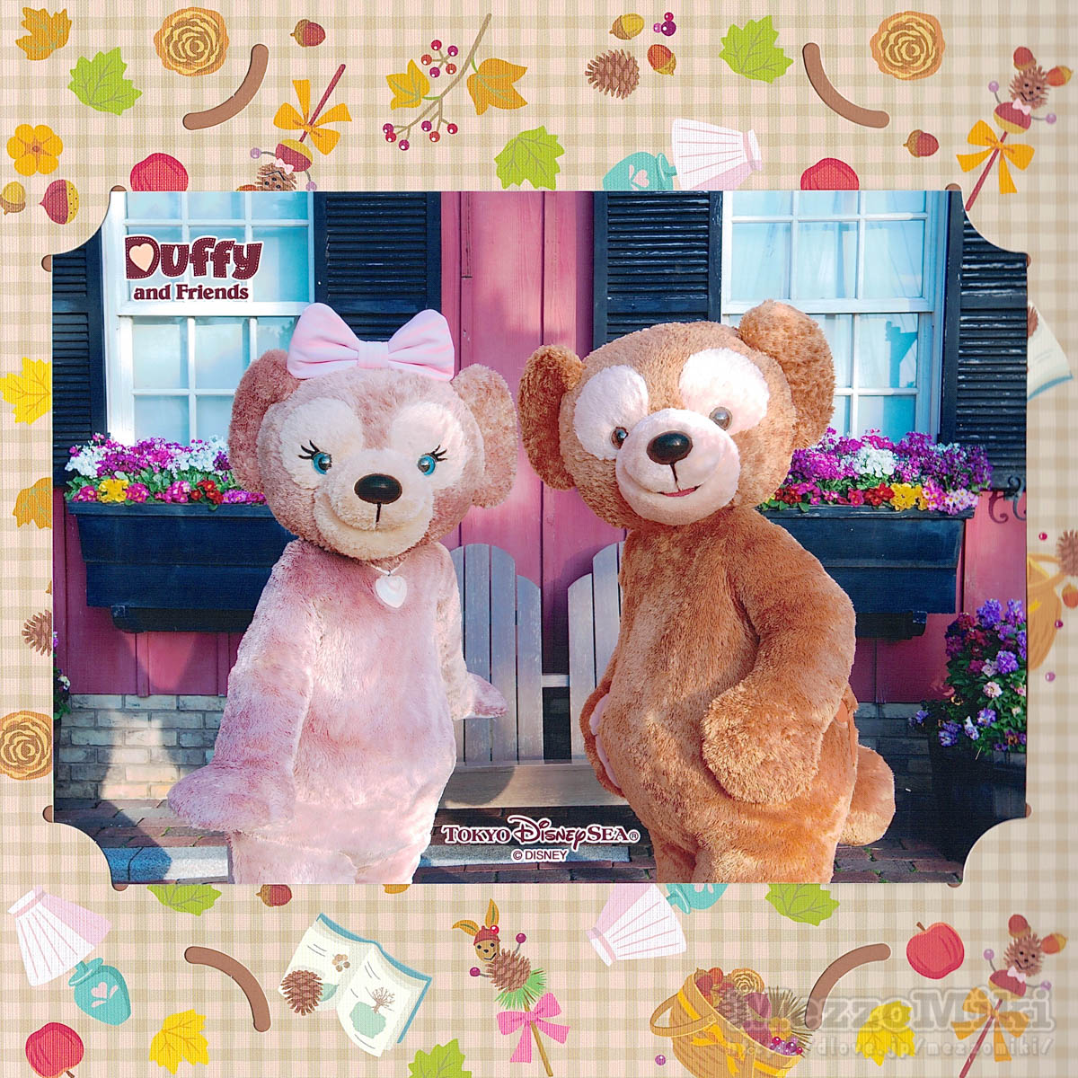 オータムスリープシェリーメイコスチューム ダッフィー＆フレンズの