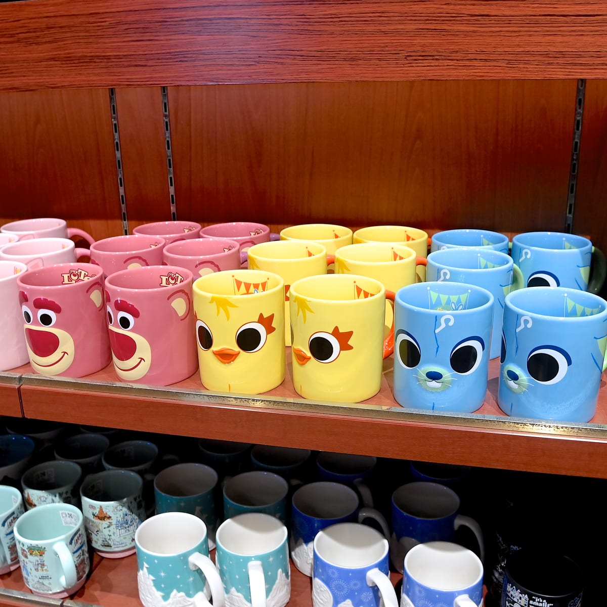 お顔デザイン6種！東京ディズニーランド「トイ・ストーリー」マグカップ -