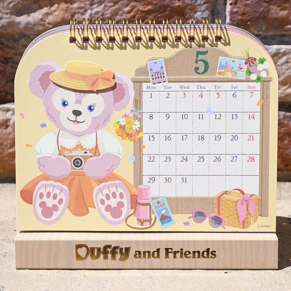 2023年用！東京ディズニーシー「ダッフィー&フレンズ」カレンダー