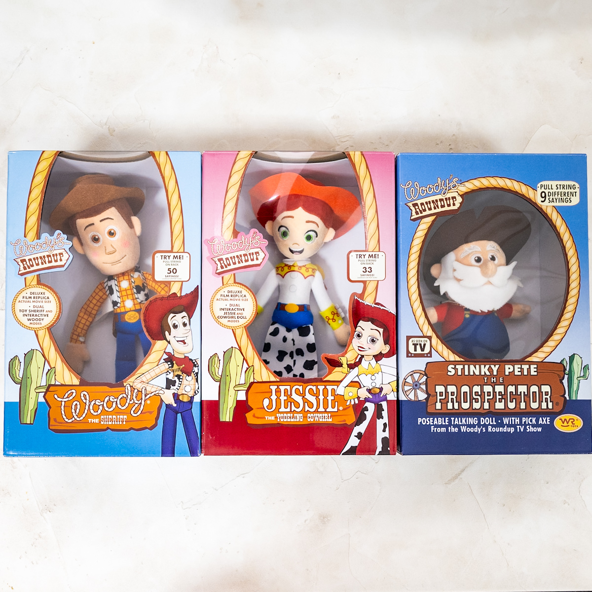 ウッディ、ジェシー、プロスペクターデザイン！ラウンドワン限定「トイ
