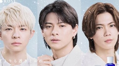 Number_iが透きとおるような雪の化身に！平野紫耀が神宮寺勇太＆岸優太