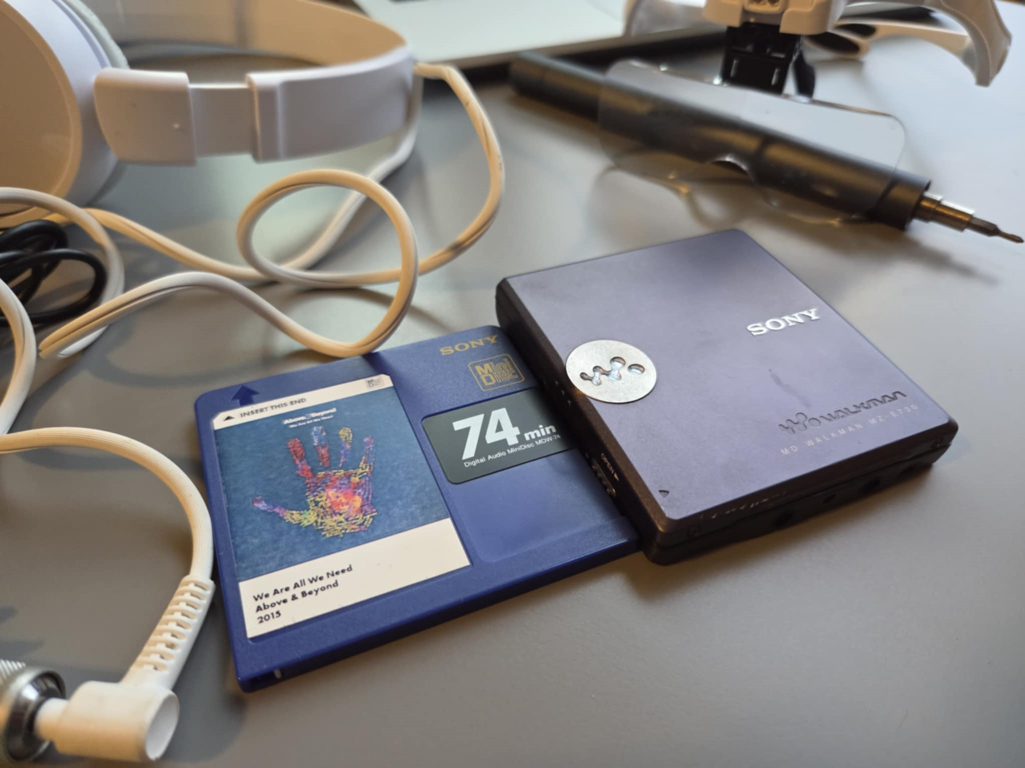 Review - Sony MiniDisc Player MZ-E730 | MDCon