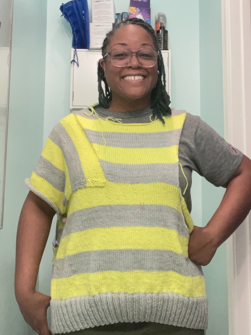 A Favorite Knit: The Oblique Sweater – Modern Daily Knitting