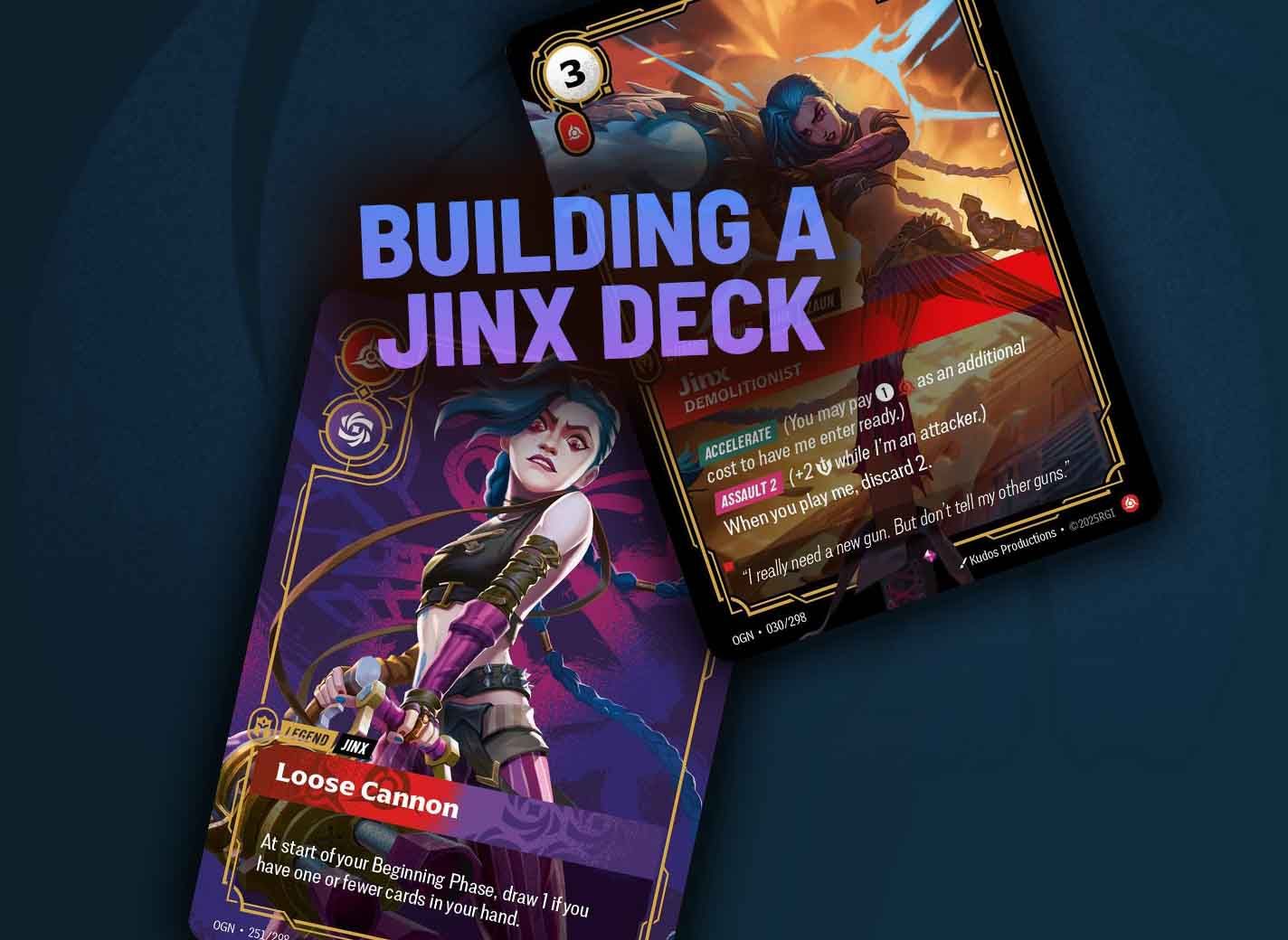 How To Build A Jinx Deck in Riftbound | TCGplayer