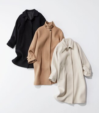 2万円〜4万円台で買える大人の上質コート。色も種類も豊富な人気