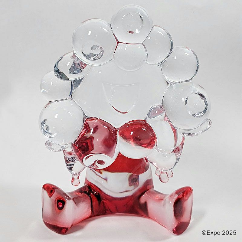 EXPO2025 ミャクミャク クリアフィギュア / レッド | EXPO2025