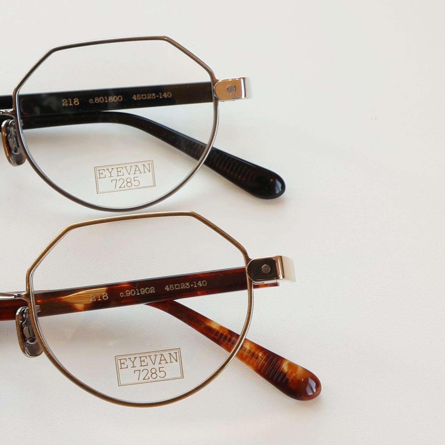 EYEVAN7285（アイヴァン7285）“218”のご紹介 | Mimosa Optique（ミモザ