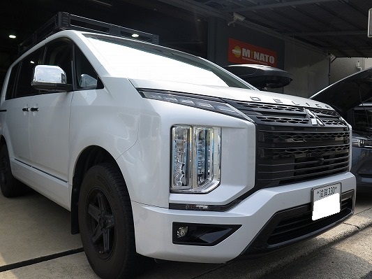 滋賀県 三菱 デリカD5 CV1W後期モデル 9万9千Km 8速AT ATF完全圧送