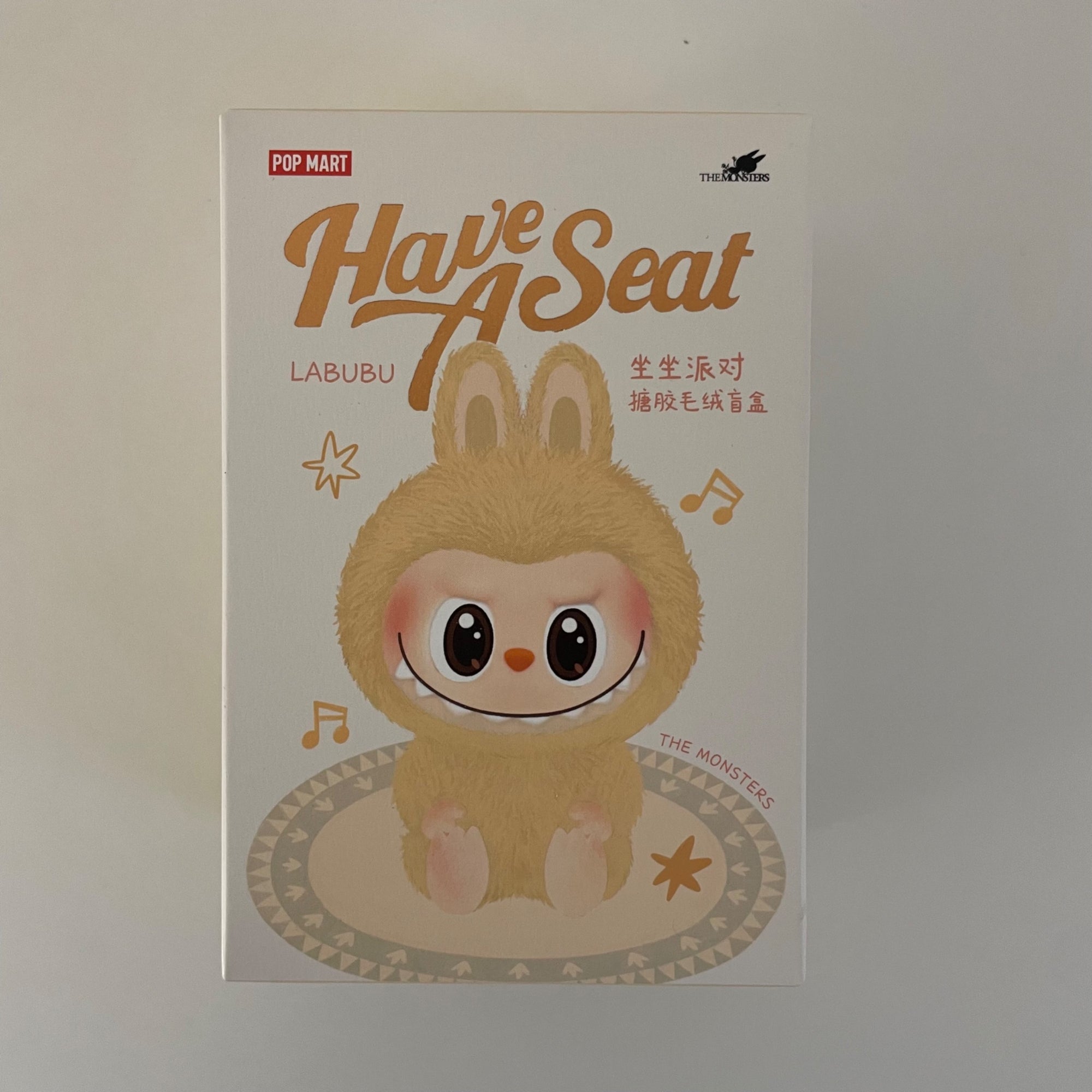 DUODUO (Secret) - Labubu THE MONSTERS - Have a Seat Vinyl Plush by