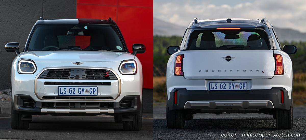 MINI カントリーマンS ALL4（U25）のスペックと装備 | MINI COOPER Sketch