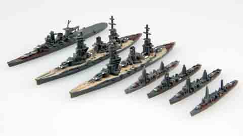 フジミ模型の「集める軍艦シリーズ」の楽しみ方とそのラインアップ