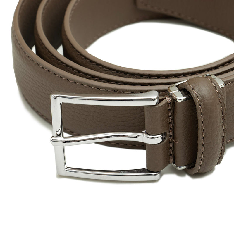 カーフ レザー アジャスタブルベルト トープ – MINIMAL WARDROBE