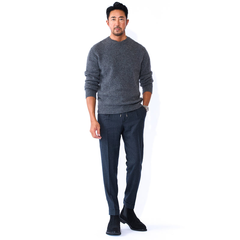 干場別注スウェードサイドゴアブーツ ブラック – MINIMAL WARDROBE