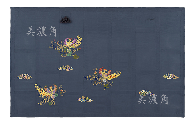 紺色正絹七本絽七条袈裟 座具付 | 京都の曹洞宗の法衣・仏具専門店 美濃角