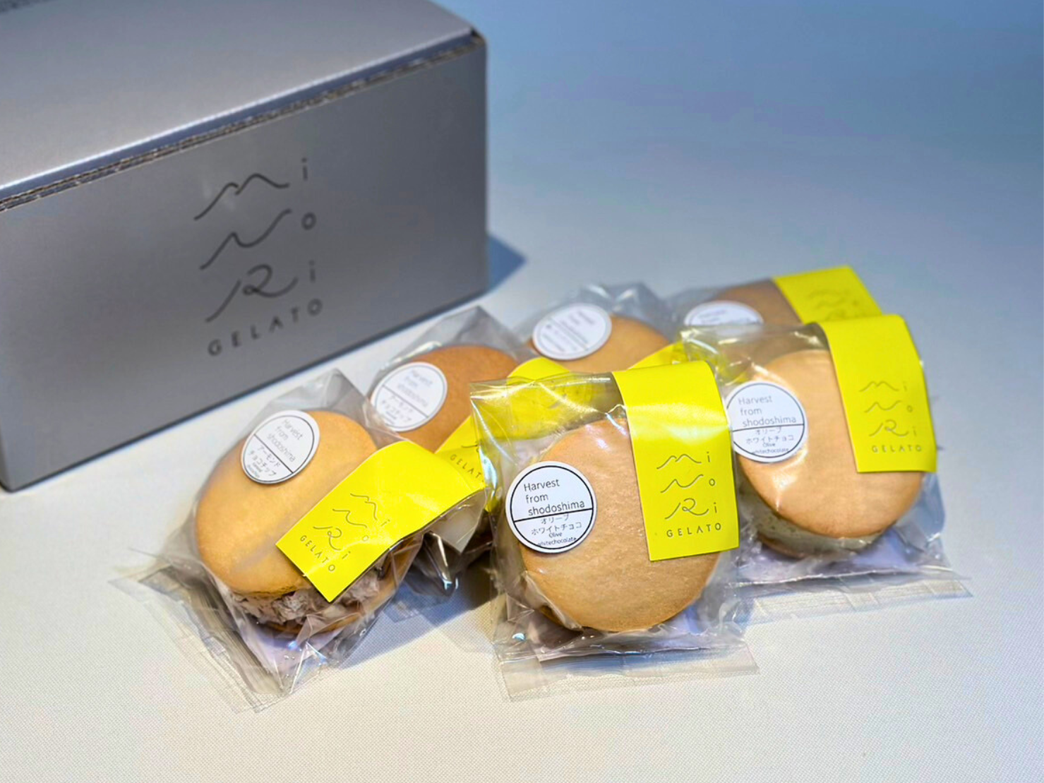 MINORI GELATO ONLINE SHOP / 塩サブレサンド詰合せ 6個