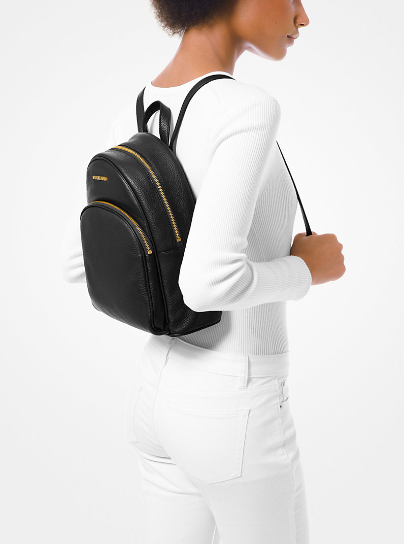 Abbey Medium Pebbled Leather Backpack | Michael Kors [US]