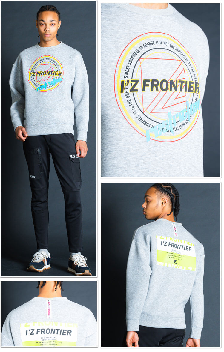 アイズフロンティア 8956 ストレッチアクティブトレーナー｜防寒着