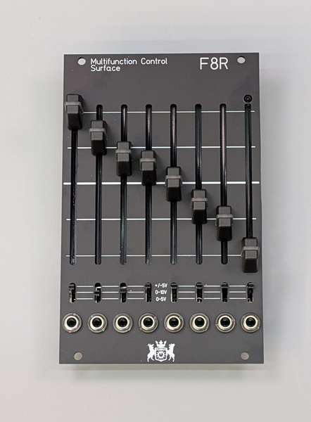 F8R 8 Channel Fader Bank with CV, I2C, and MIDI – Michigan Synth Works