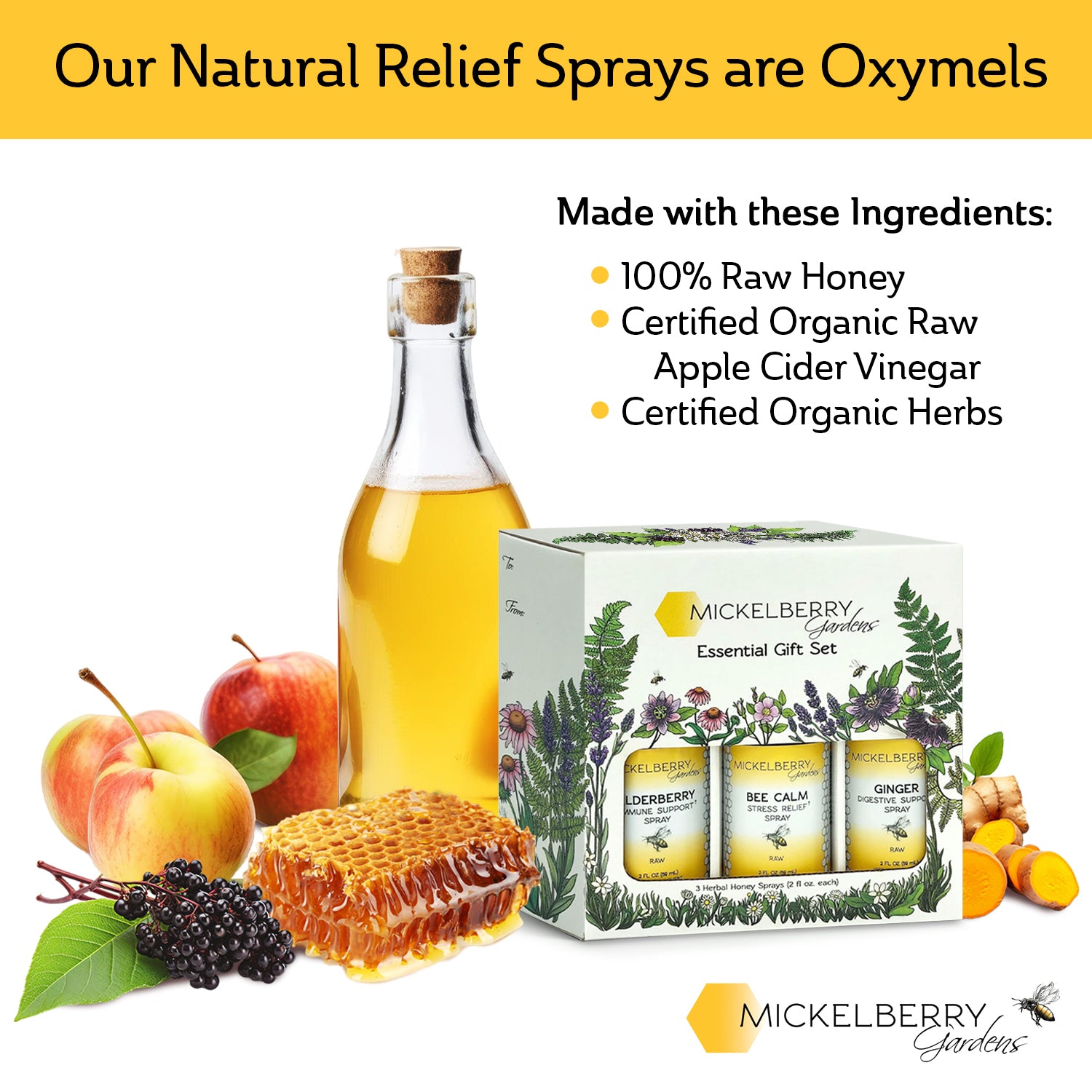 Essential Gift Set | Wellness Gift Set – Mickelberry Gardens