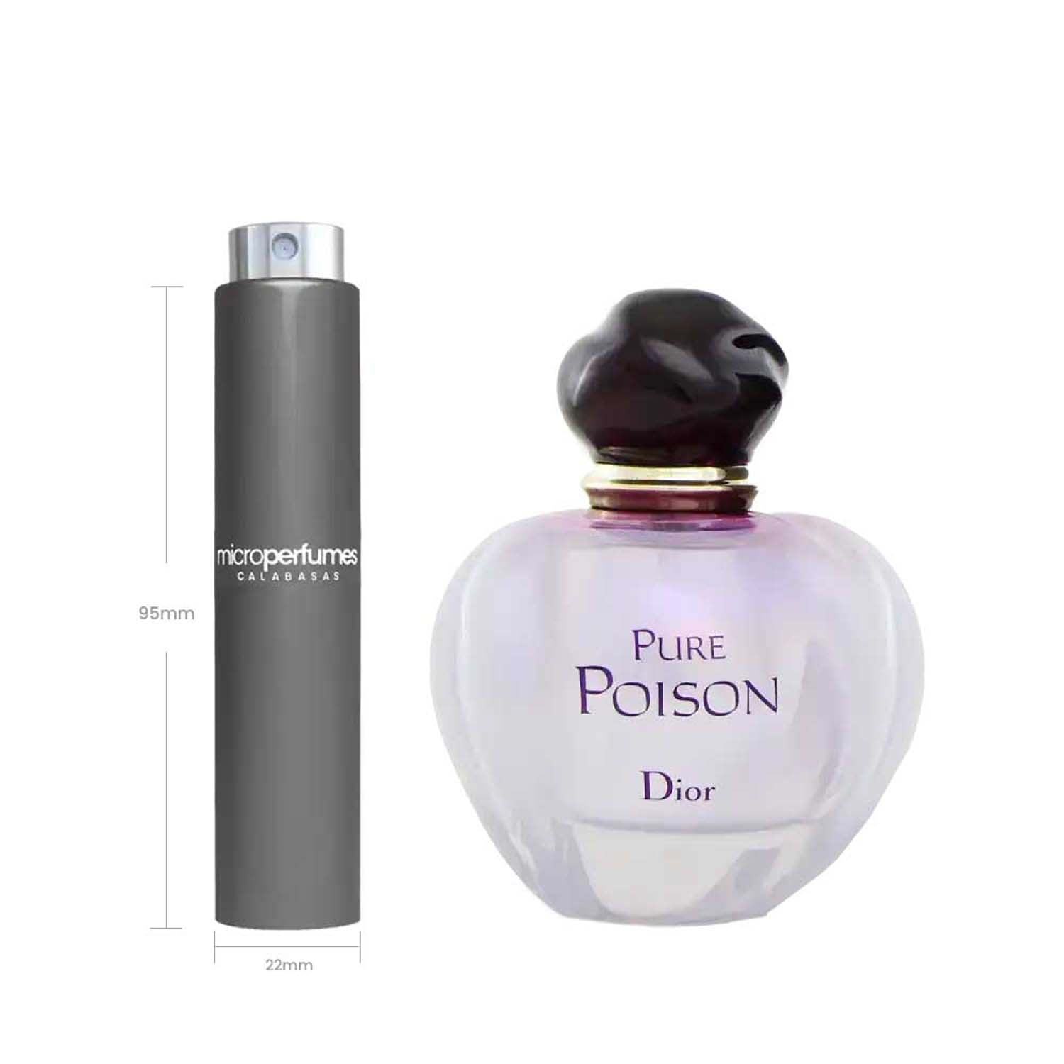 Pure Poison by Christian Dior Eau de Parfum Travel Spray for Women
