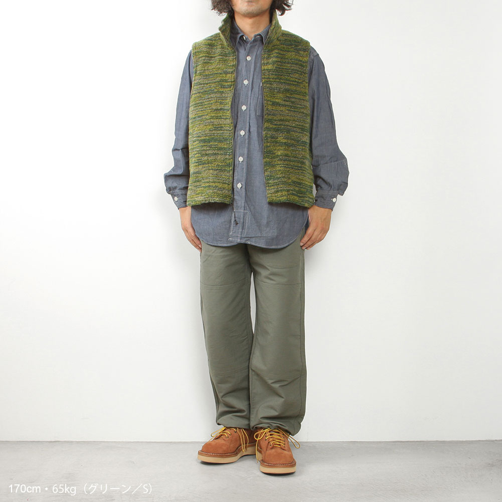 ENGINEERED GARMENTS[エンジニアド ガーメンツ]High Mock Knit Vest