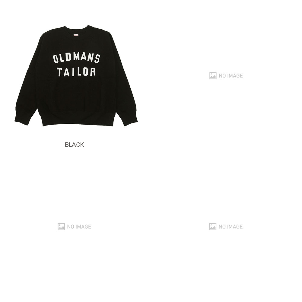 OLDMANS TAILOR[オールドマンズ テーラー]OMT PRINT CREW SWEAT NO