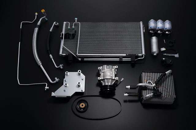 BNR32用R134aガス対応エアコンキット | 緑整備センター
