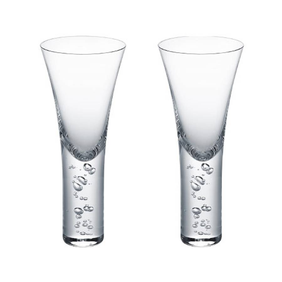 Sghr スガハラ＞バブル シャンパンカクテルグラスペア | 千葉県大網白