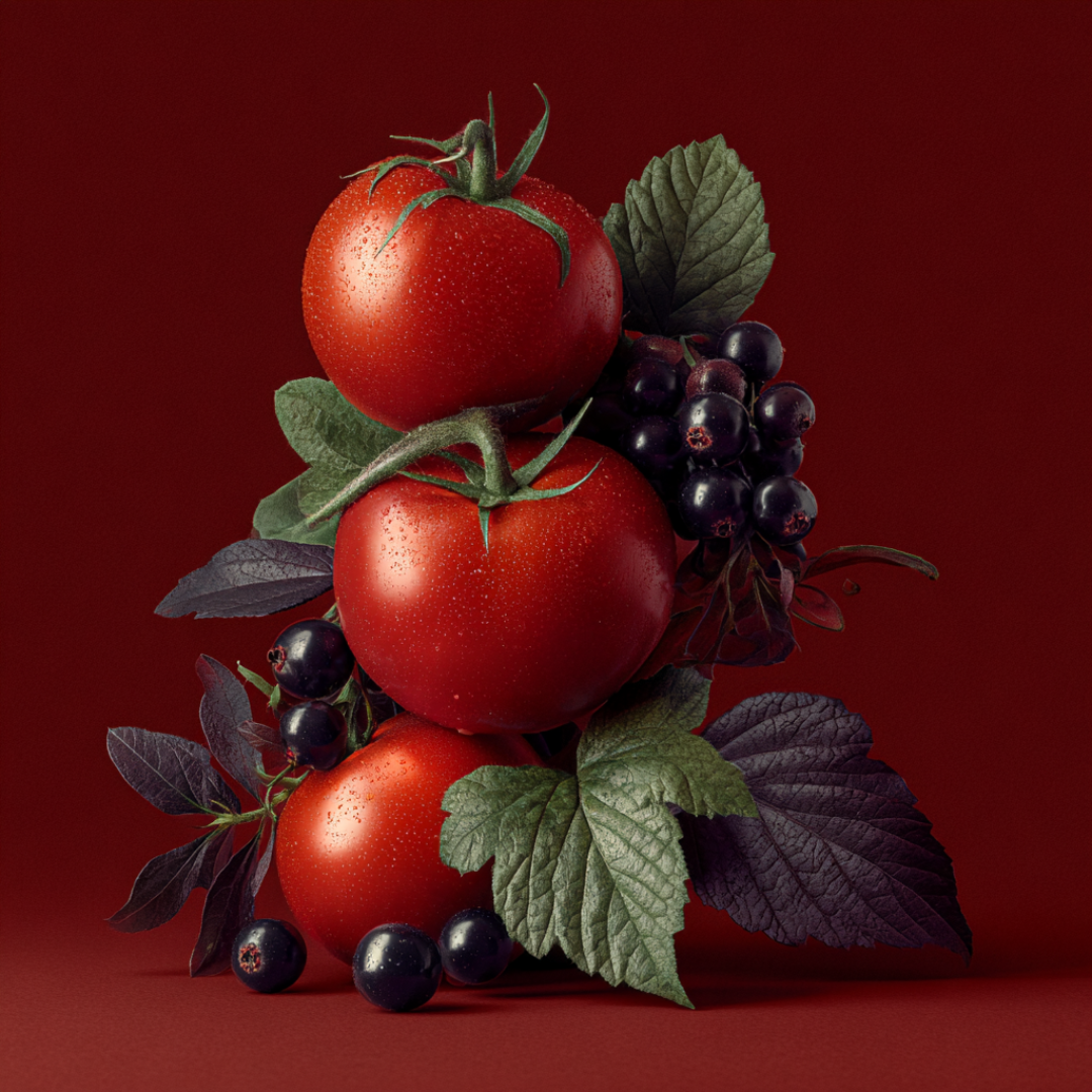 NO 183 TOMATO VINE Duo Set – MIIM.MIIC