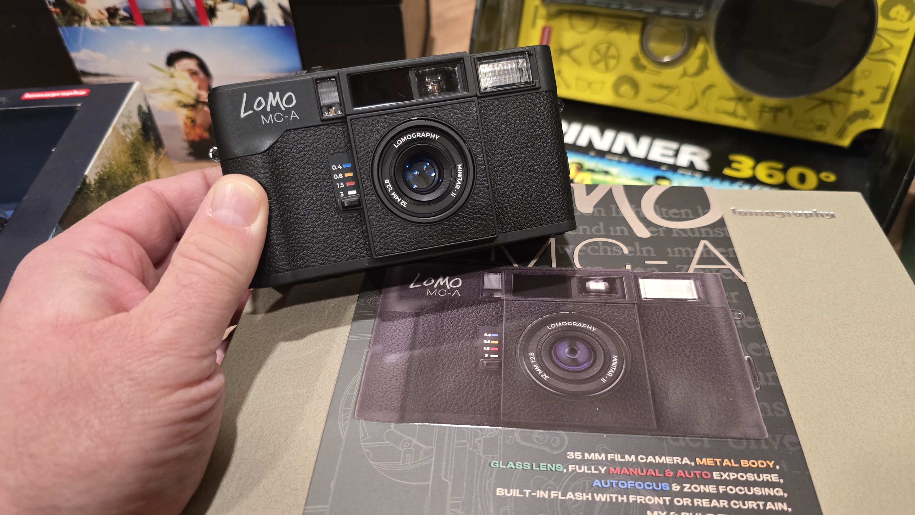Unboxing the Brand New LOMO MC-A 35mm Camera – mike eckman dot com