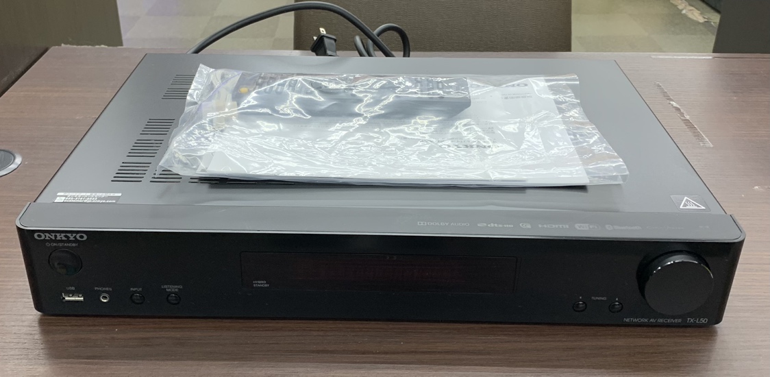 AVアンプ ONKYO TX-L50 / リサイクルショップ三喜「宮崎で中古品の買取